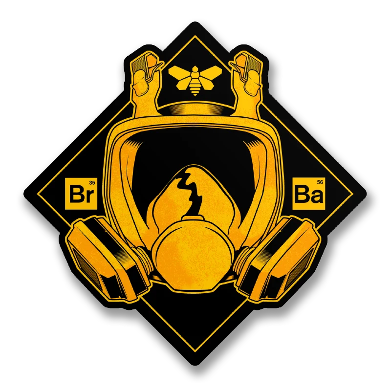 Breaking Bad Mask Sticker