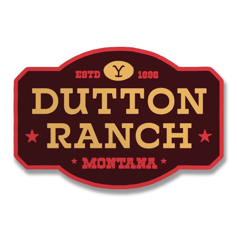Dutton Ranch Patch Sticker