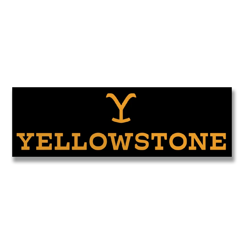 Yellowstone Logotype Sticker