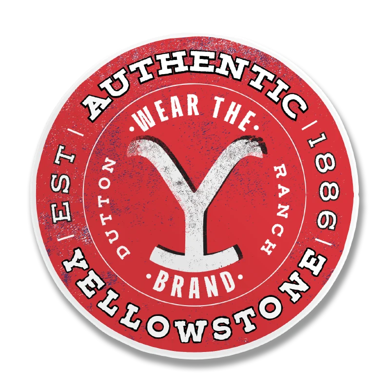 Authentic Yellowstone Sticker
