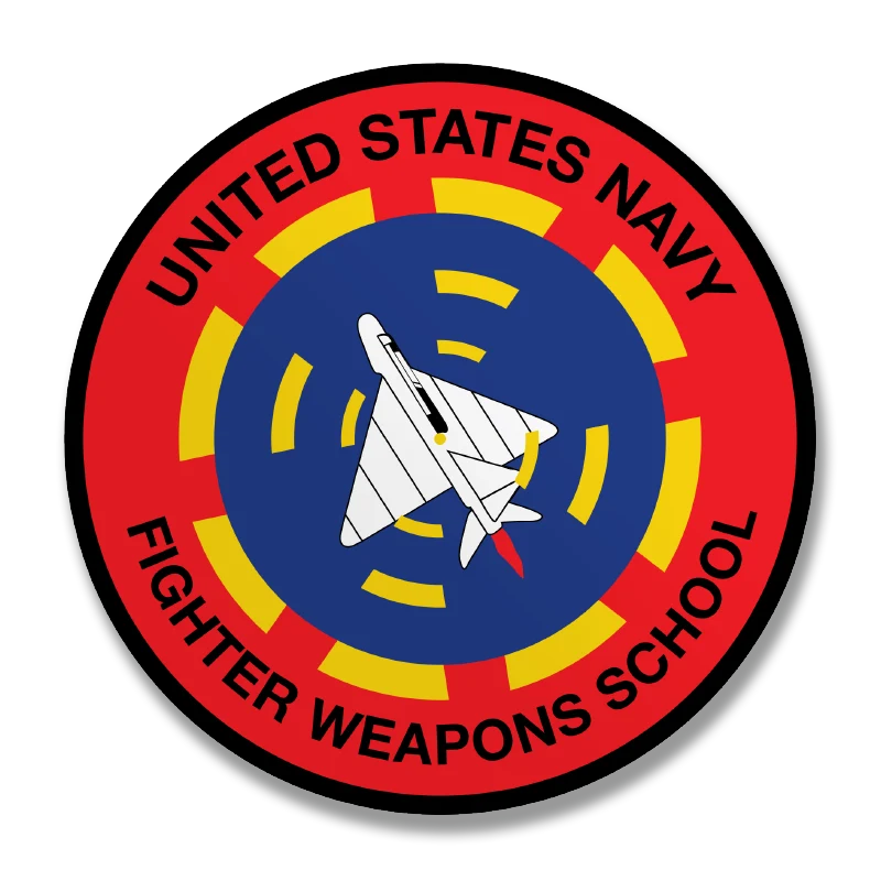 Fighter Weapons School Patch Sticker