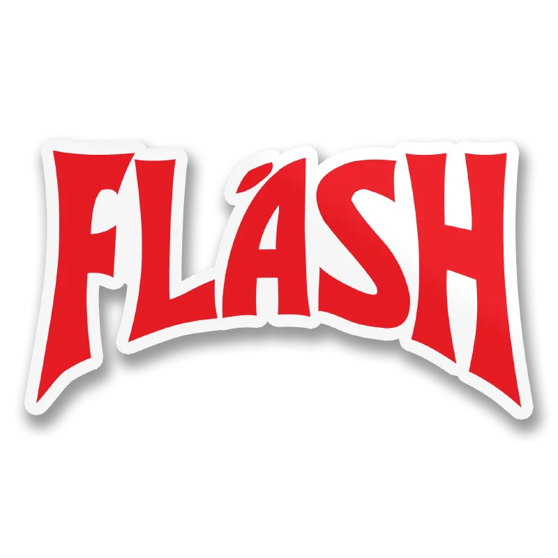 Flash Logo Sticker