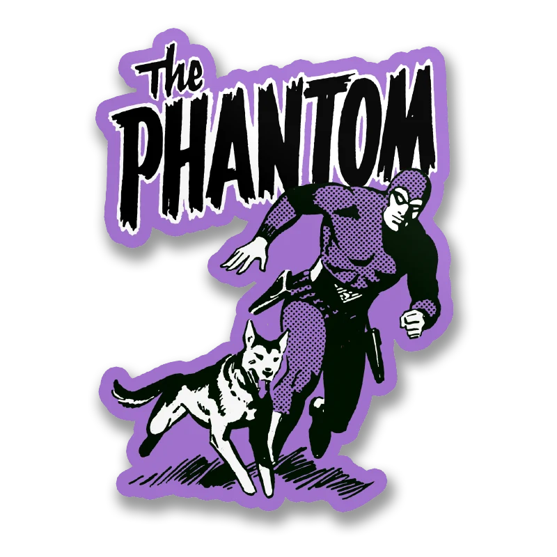 The Phantom & Devil Sticker