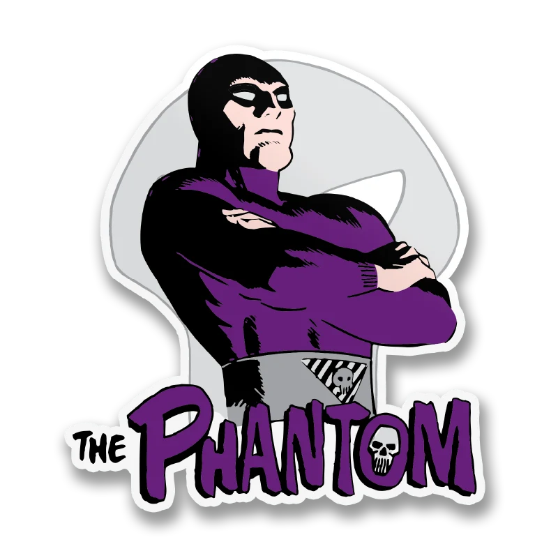 The Phantom Pose Sticker