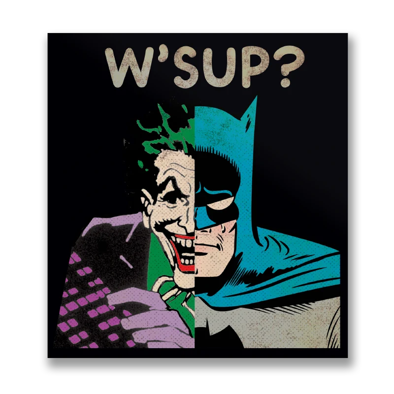 W'SUP Sticker