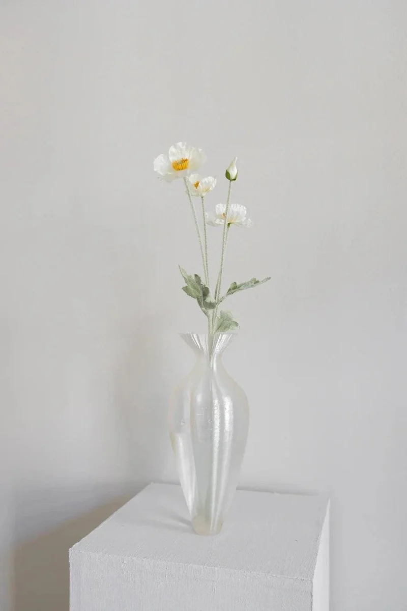 Bloom Objects - Artificial Cream Poppy 02-132 - Cream