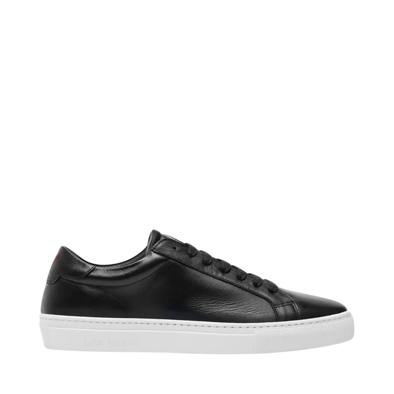 Theodor Leather Sneaker - Black