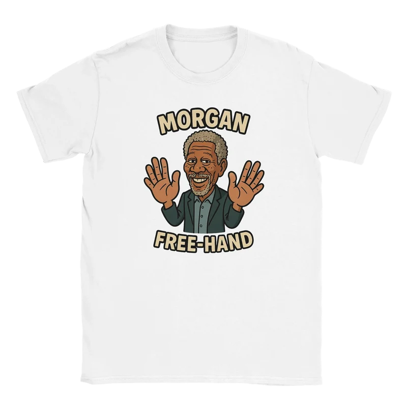 T-shirt - Morgan Free-hand