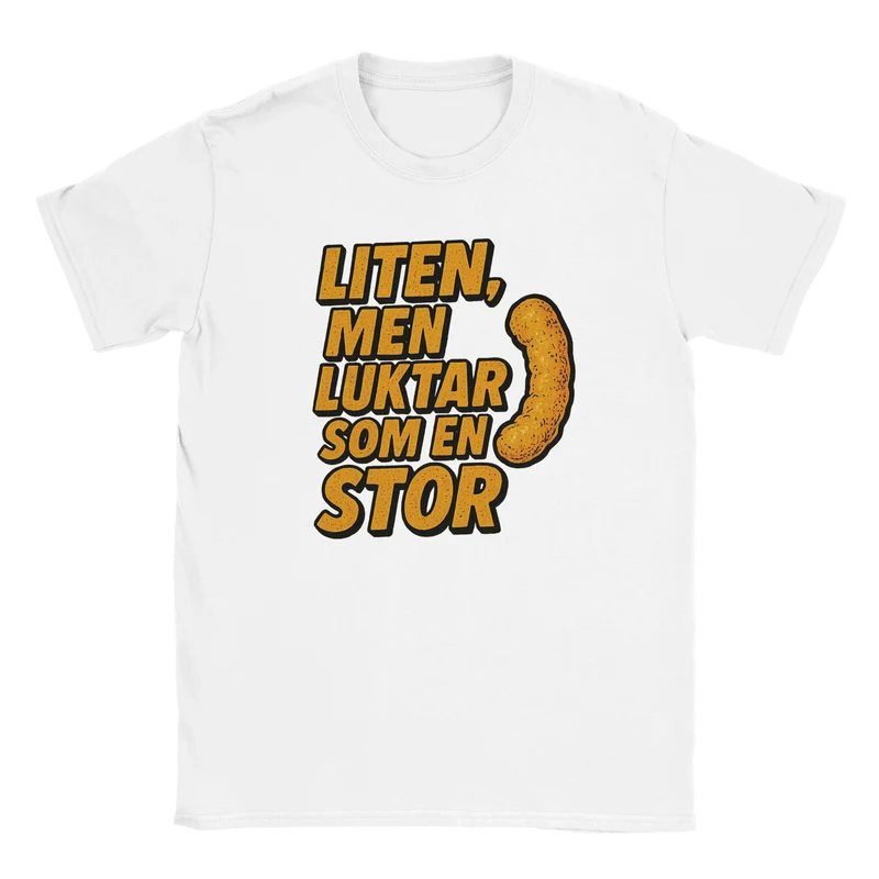 T-shirt - Liten, men luktar som en stor
