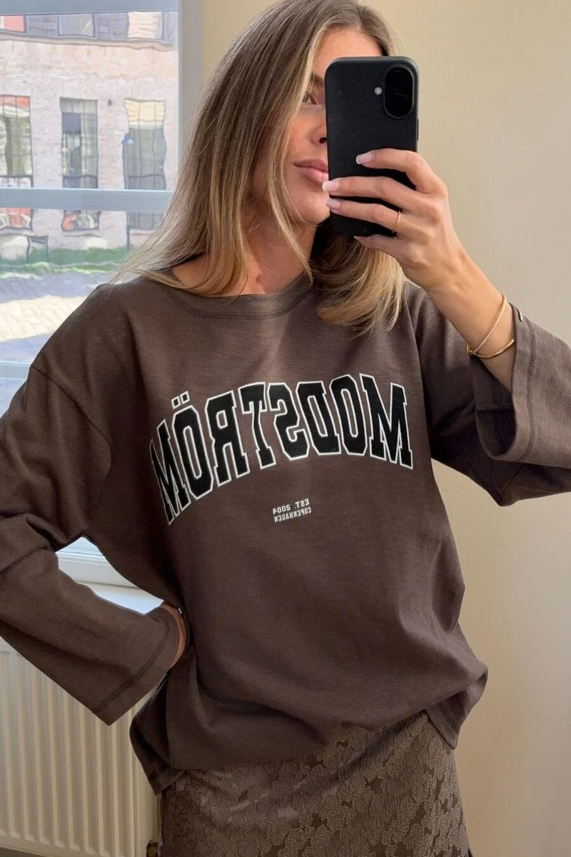 Modström - Bamboomd T-Shirt 59281 - 5584 - Chocolate Chip