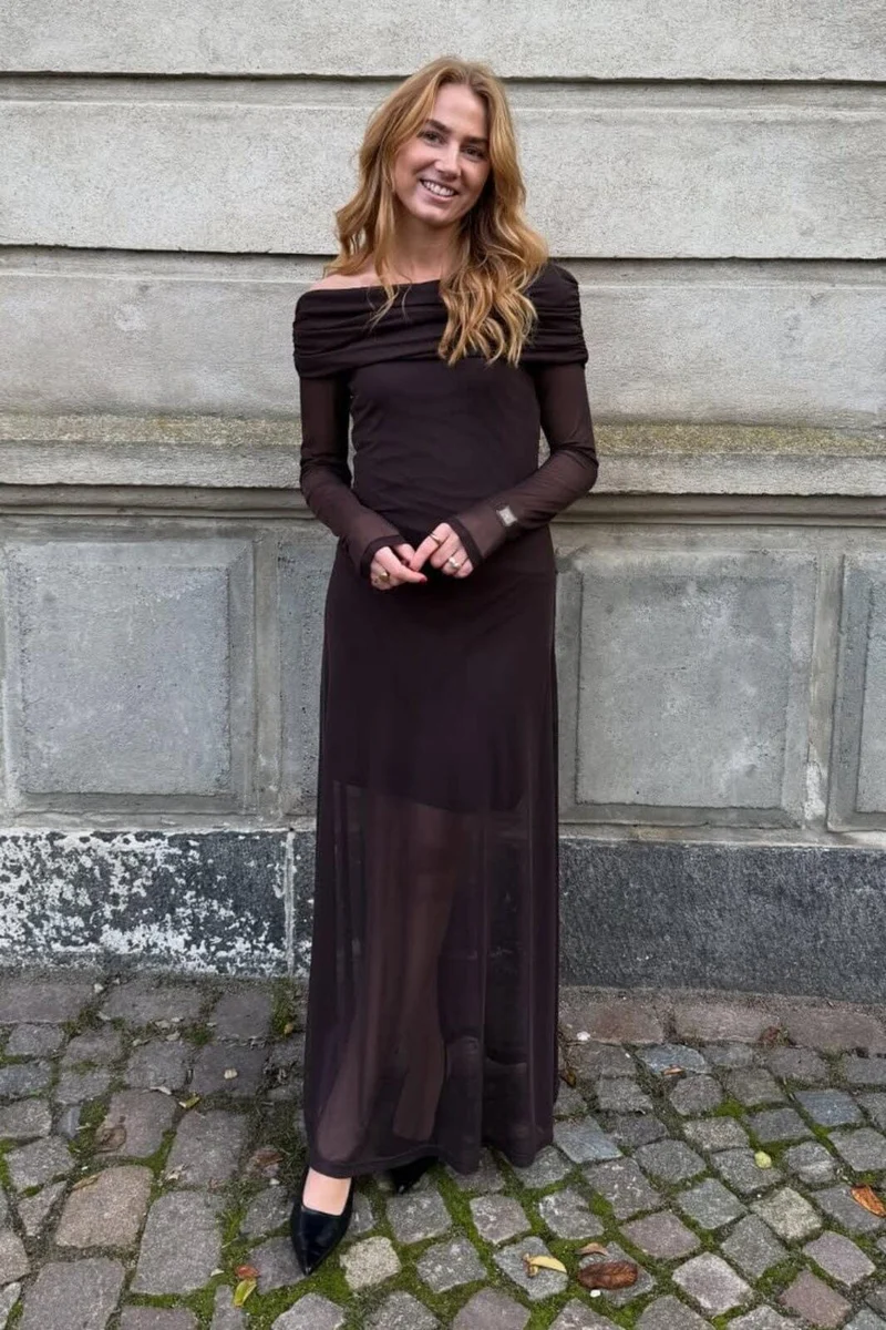 A-View - Kit Dress AV8190 - 194 - Dark Brown