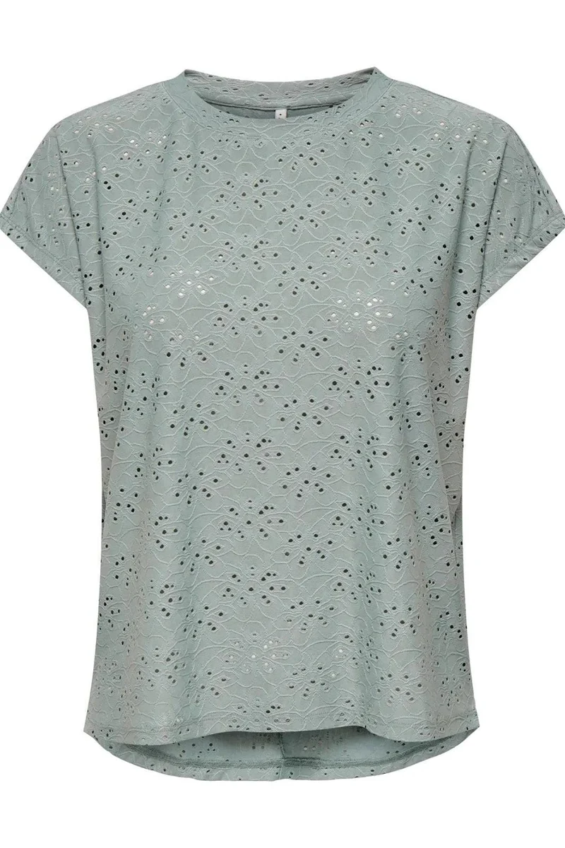Only - Onlsmilla Life S/S Top - 4732133 Abyss