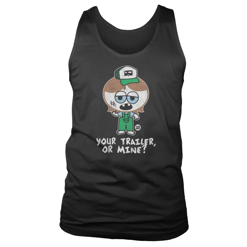 Silly Hillbilly - Your Trailer Or Mine - ToddArt Tank Top