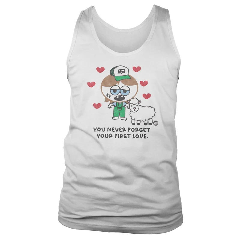 Silly Hillbilly - You Never Forget Your First Love - ToddArt Tank Top