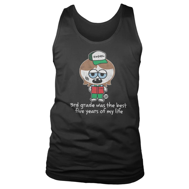 Silly Hillbilly - 3rd Grade Was The Best five Years Of My Life - ToddArt Tank Top