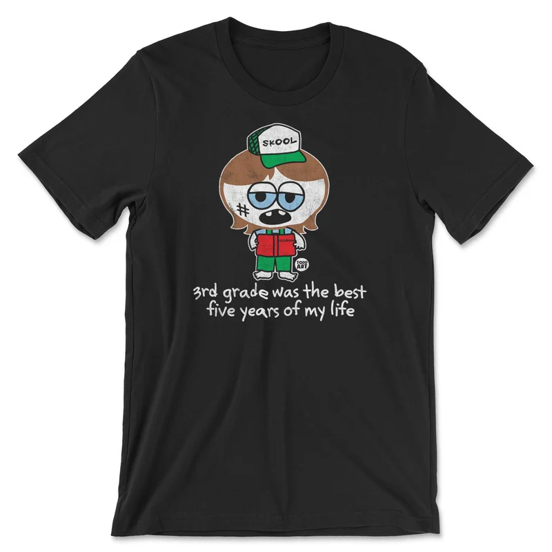 Silly Hillbilly - 3rd Grade Was The Best five Years Of My Life - ToddArt T-Shirt