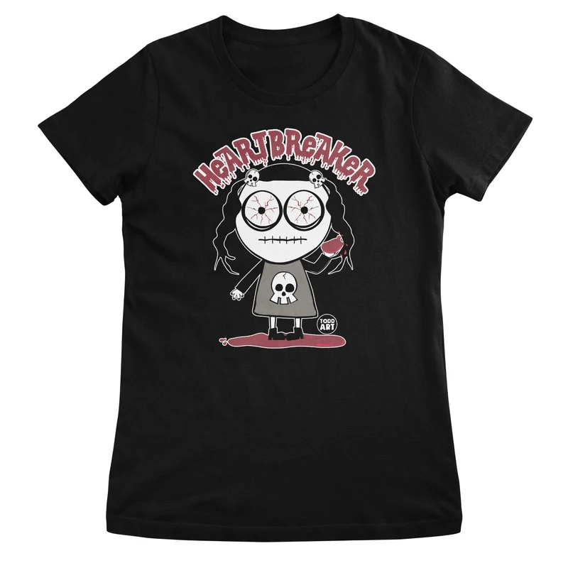 Bloody Mary The Heartbreaker - ToddArt Girly Tee