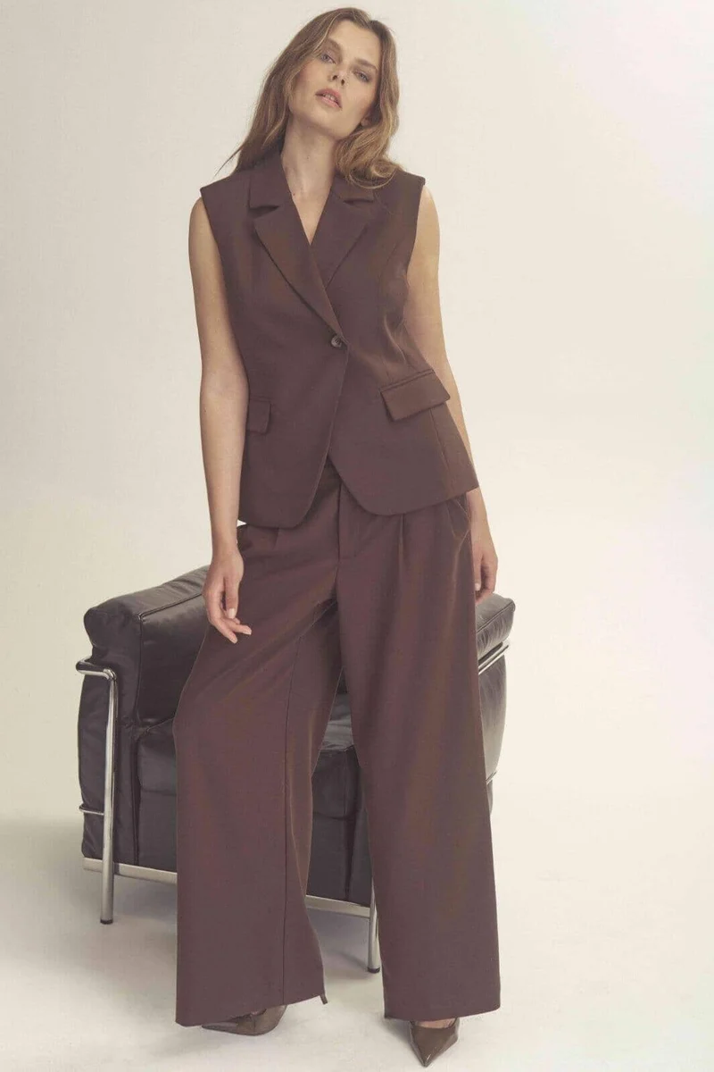 Gossia - Denicego Pants G2670 - Coffee