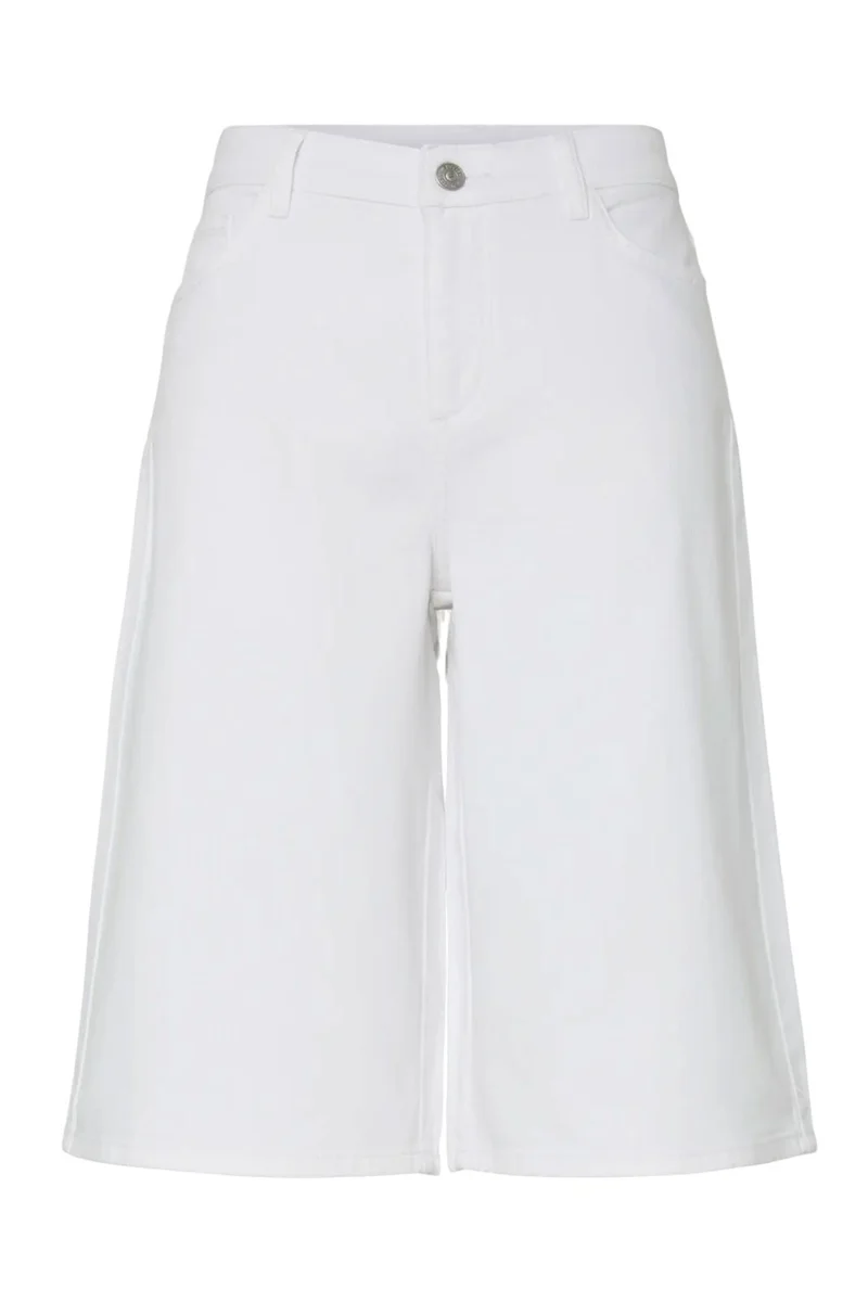 Pieces - Pcsky Denim Jorts - 4992539 Bright White