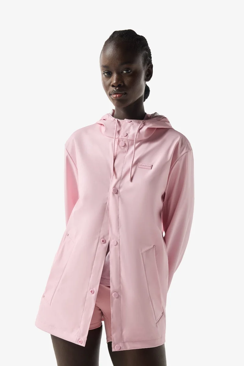 Hunter - Izzy Pu Hooded Jacket Haru0012251pf - Parfait Pink