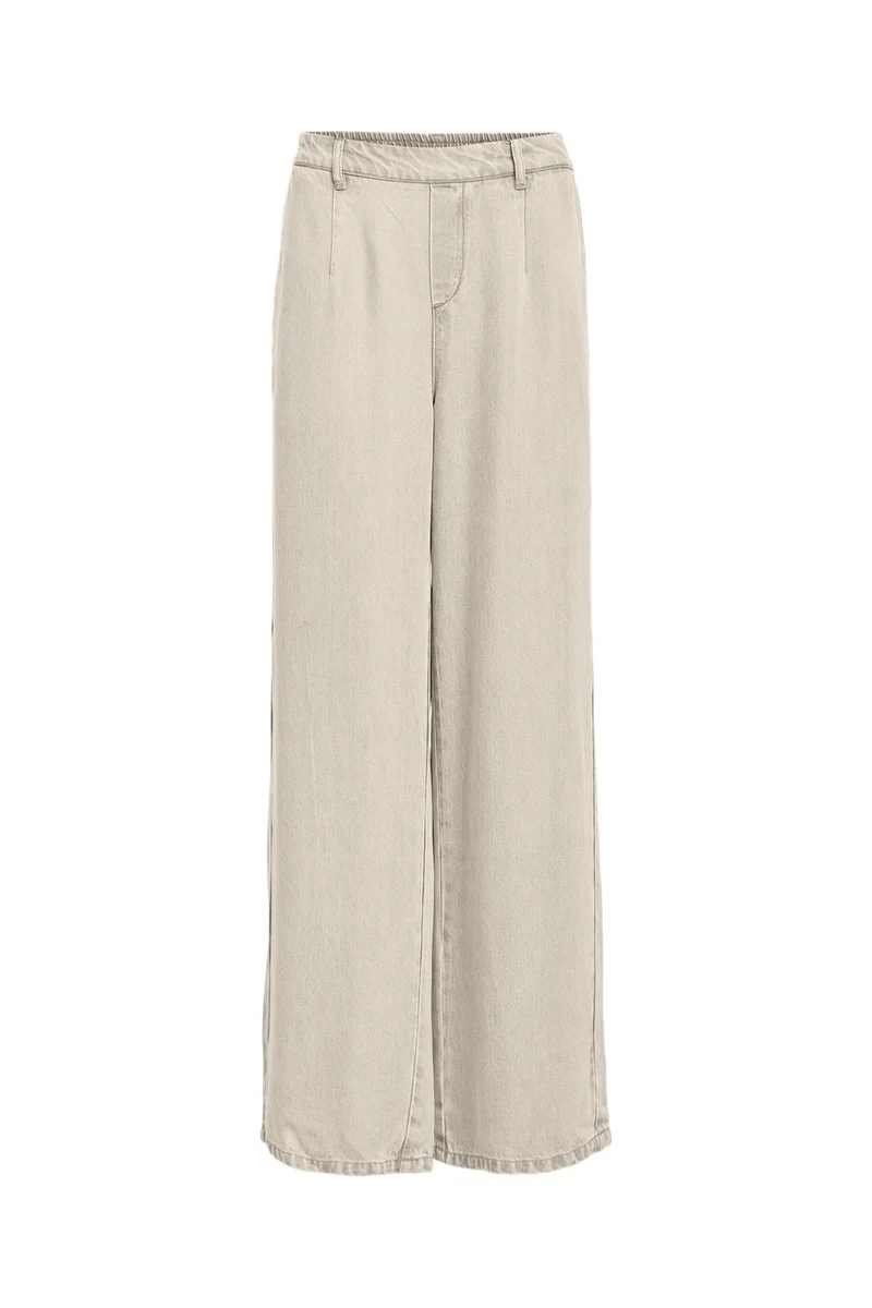 Object - Objframe Lisa Wide Pant - 4991770 Birch