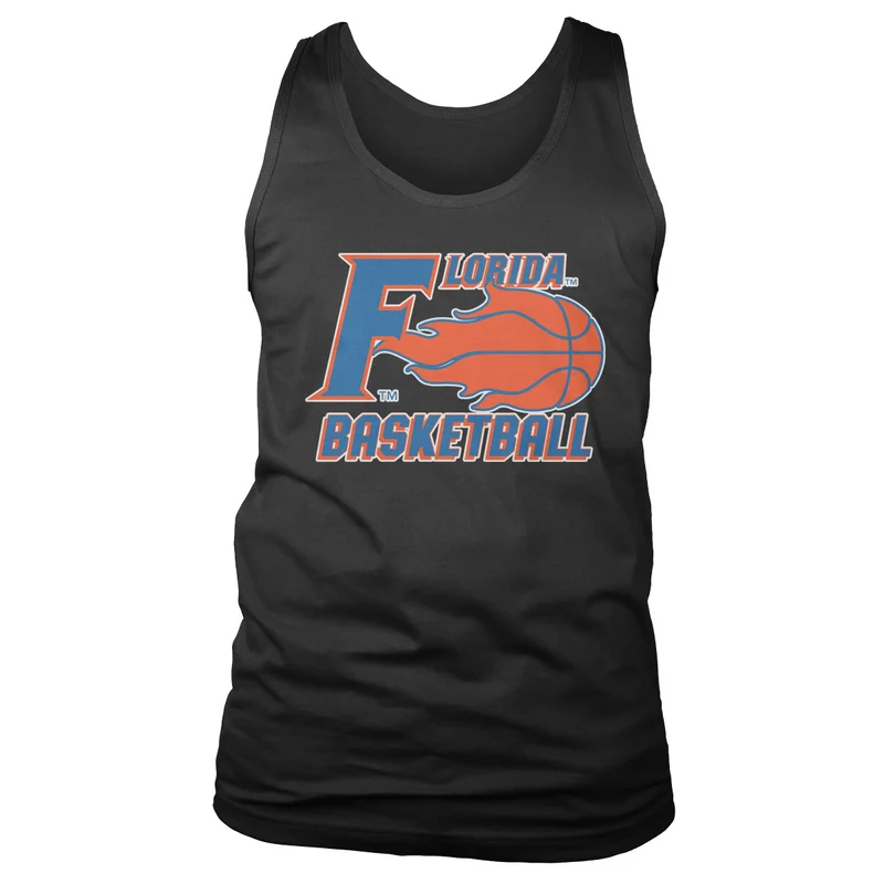 Florida Basketball Flame Tank Top