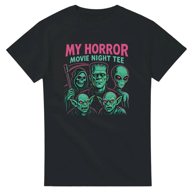 T-shirt Original – My Horror Movie Night Tee