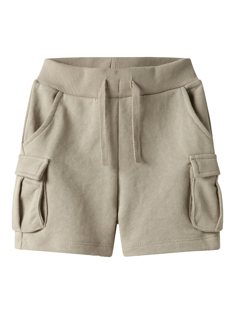 Beige Cargo Shorts
