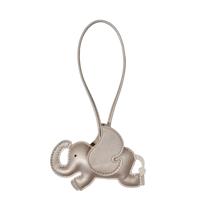 Elephant Bag Charm - Sparkled Sand