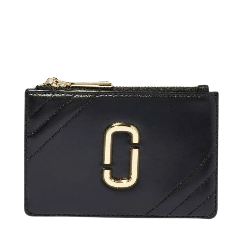 Top Zip Multi Wallet - Black
