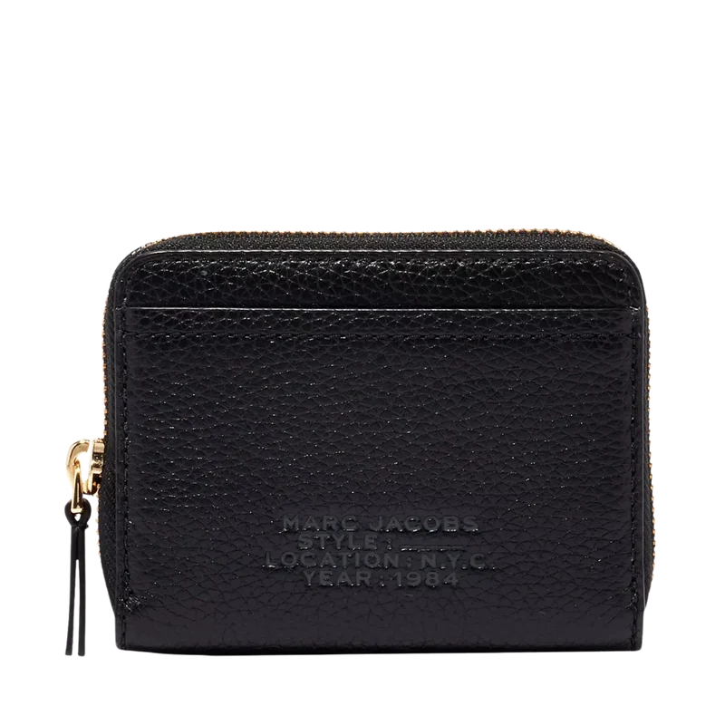 The Zip Around Wallet - Black
