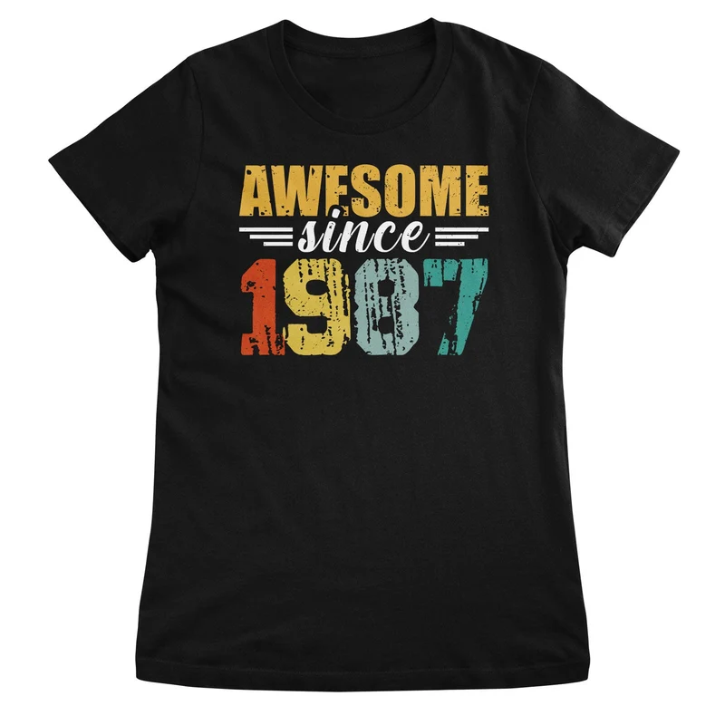 Awesome Since 1987 Girly Top