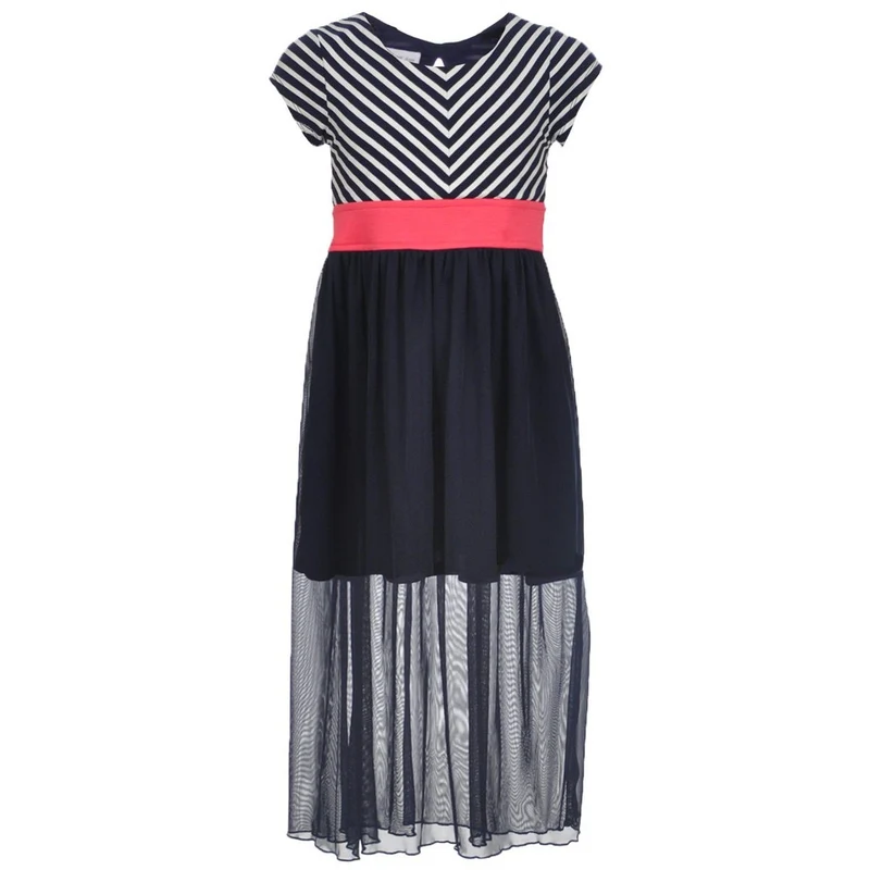 Bonnie Jean Big Girl Soft Knit Maxi Dress 7- 8