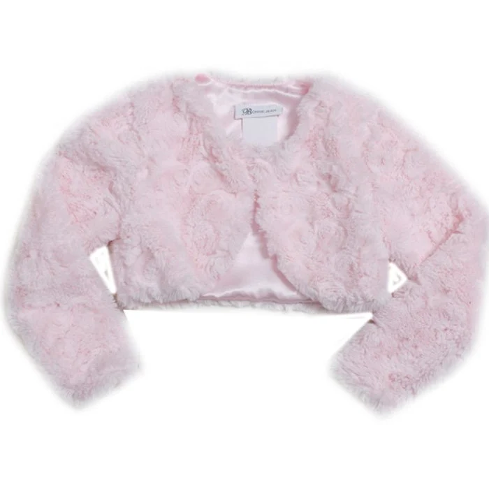 Bonnie Jean Baby Girls Soft Shrug 24 months - 6 years