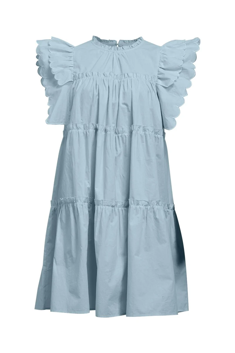 Object - Objhope S/L Dress - 5004260 Winter Sky