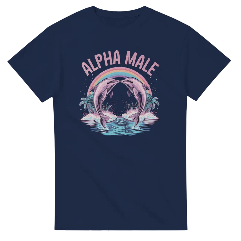 T-shirt - Alpha Male Dolphin Edition