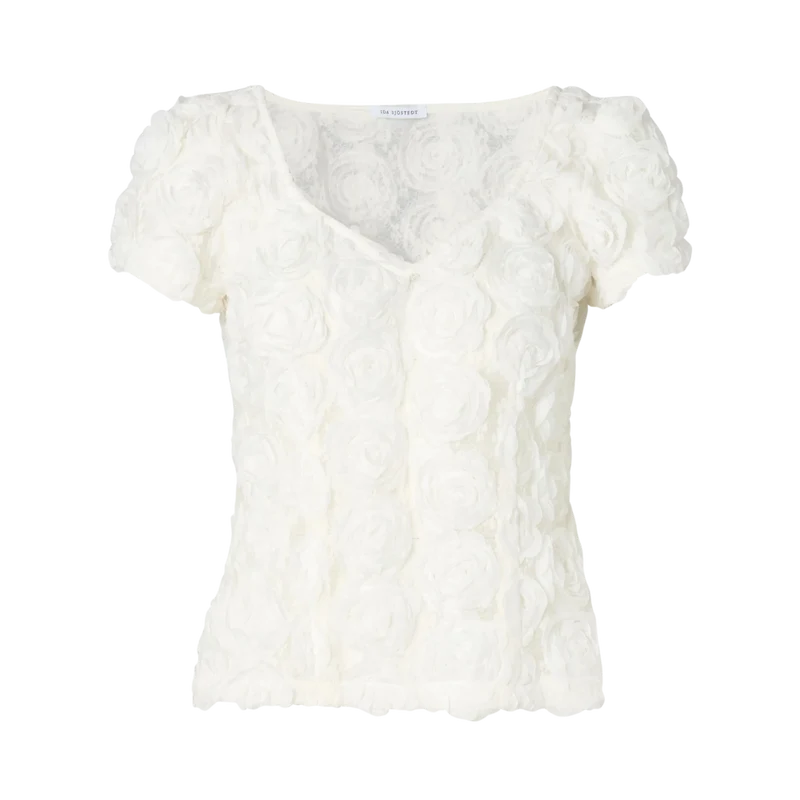 261 LOUISE TOP - IVORY