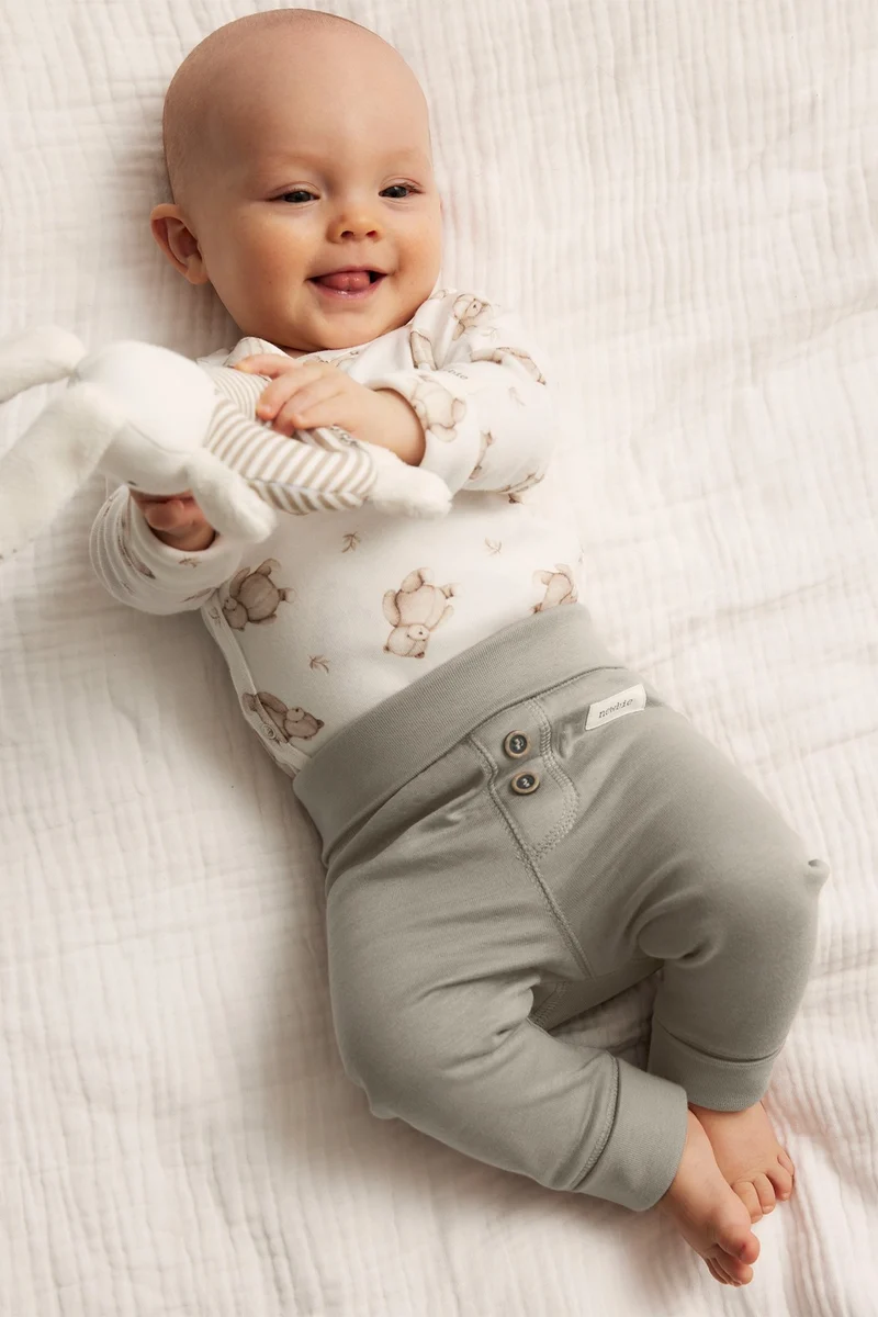 Baby beige soft basic leggings