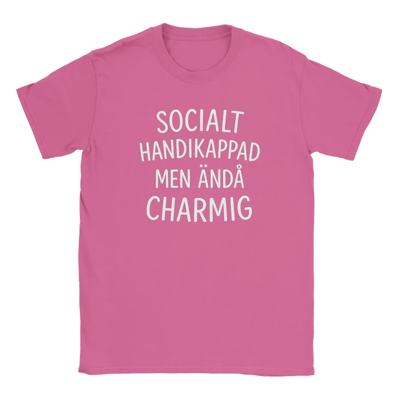 T-shirt - Socialt handikappad men ändå charmig