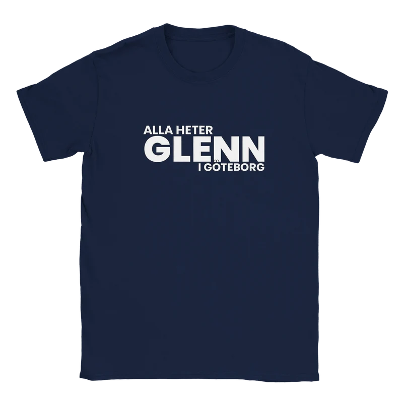 T-shirt - Alla heter Glenn i Göteborg