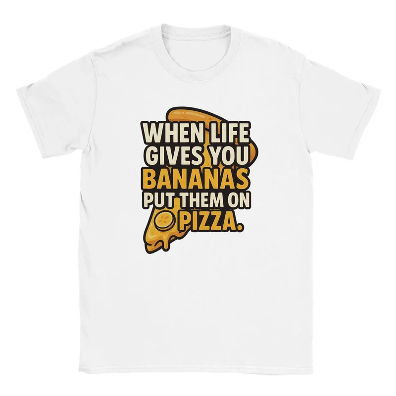 T-shirt - Put them on pizza
