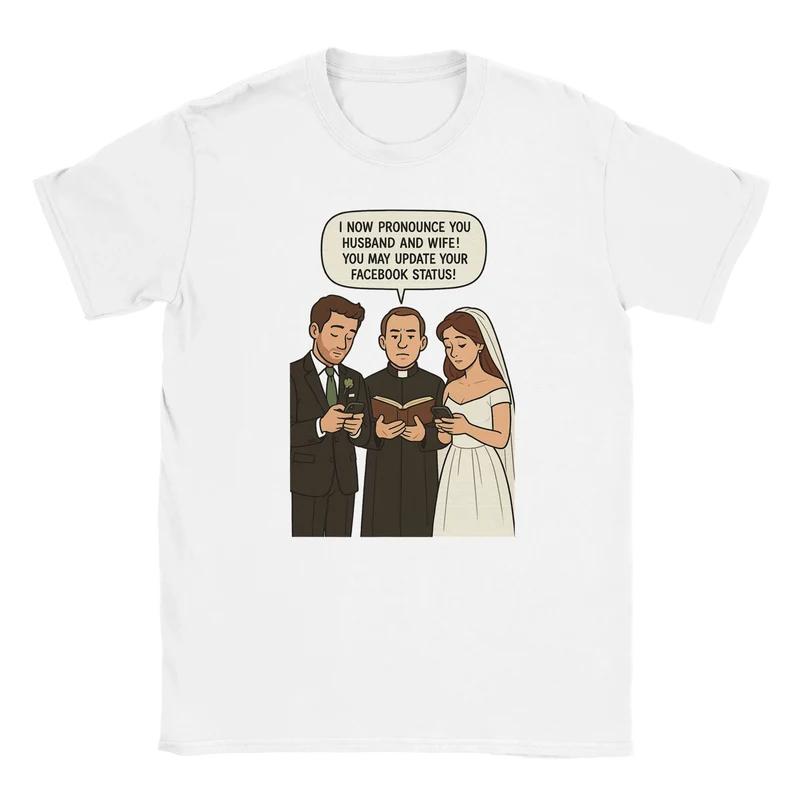 T-shirt - Update your facebook status