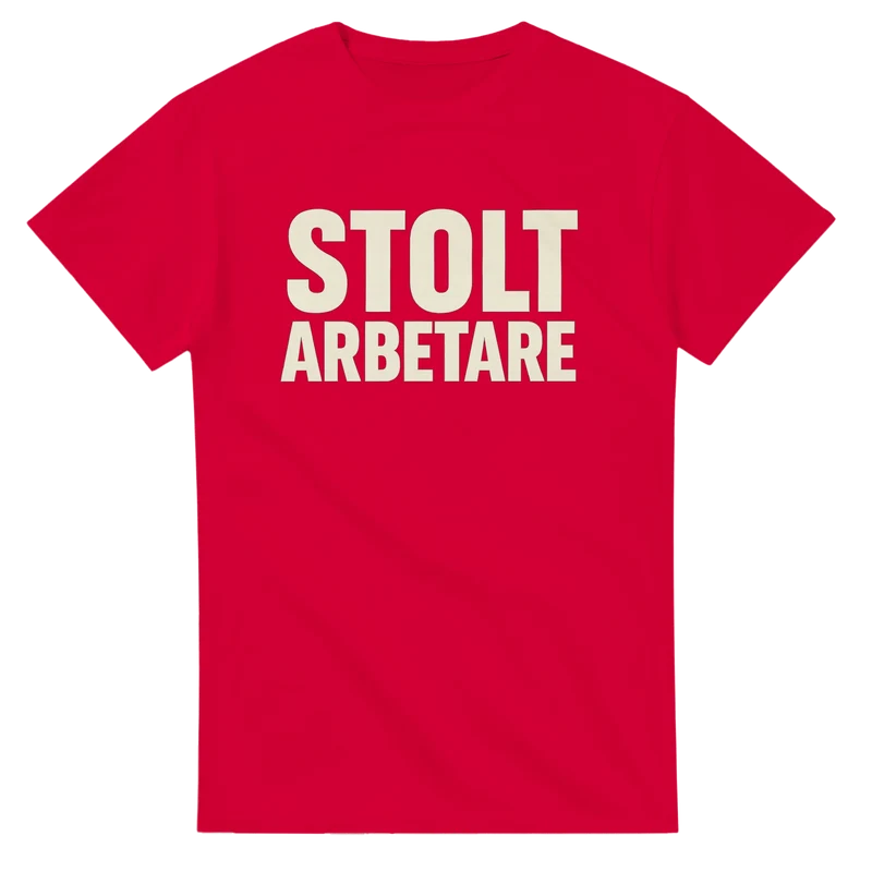 T-shirt - Stolt Arbetare
