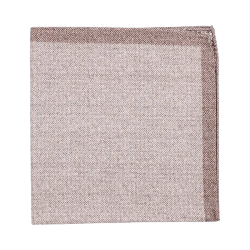 Double Face Pocket - Beige melange