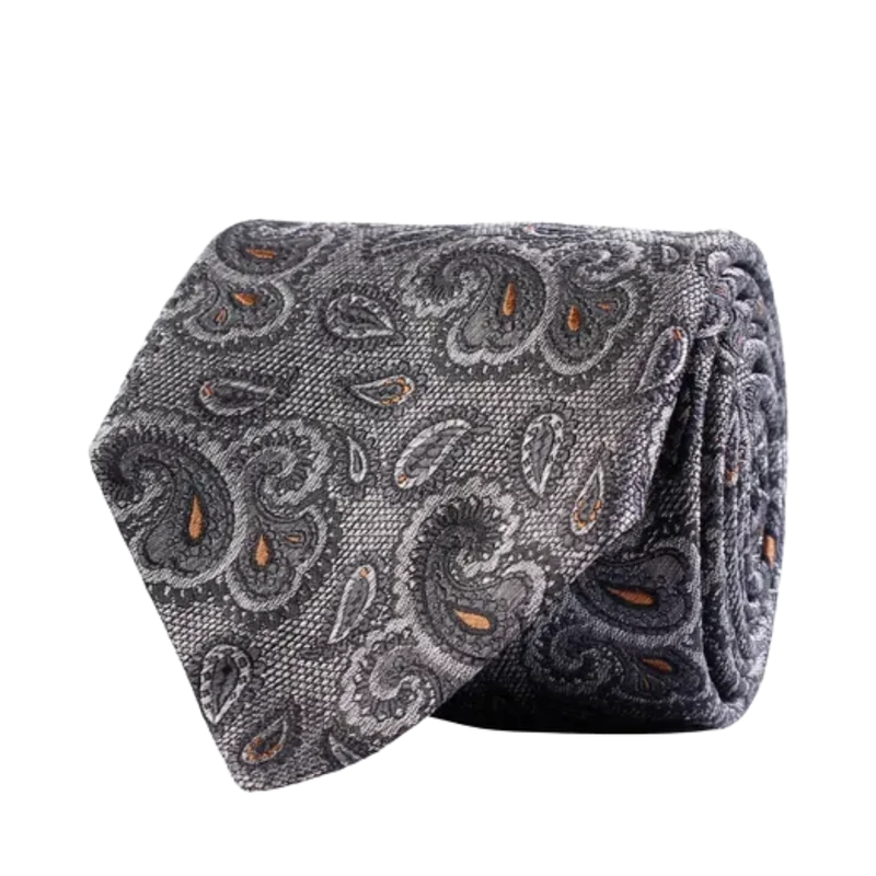 Classic Tie - Grey melange