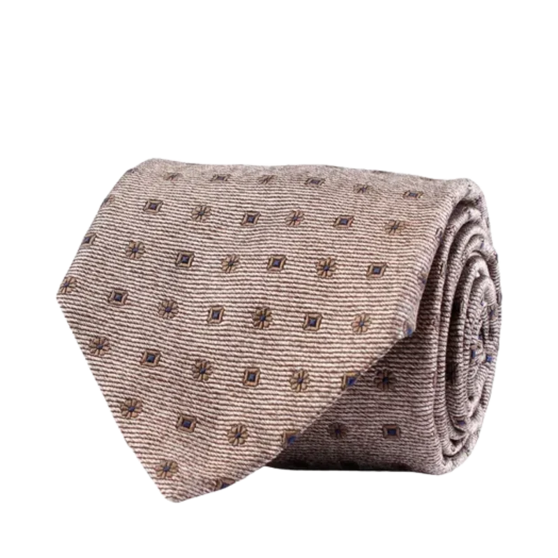 Classic Tie - Beige melange