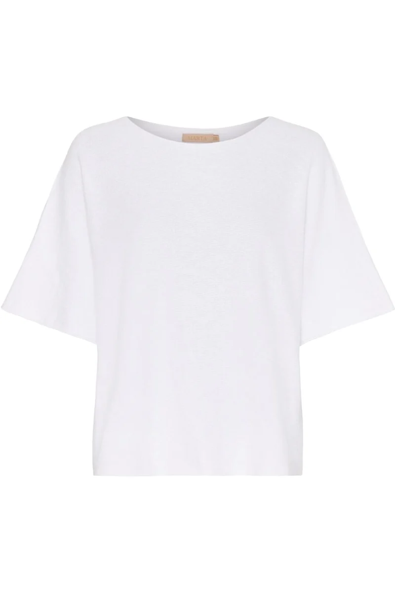 Marta Du Chateau - Csia Knit 5003- - White