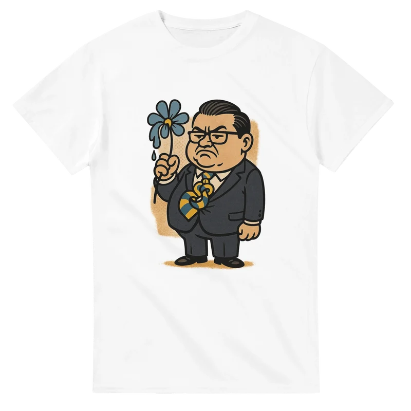 T-shirt - Blomman vissnar