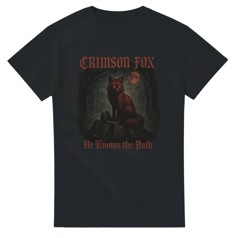 T-shirt Original – Crimson Fox