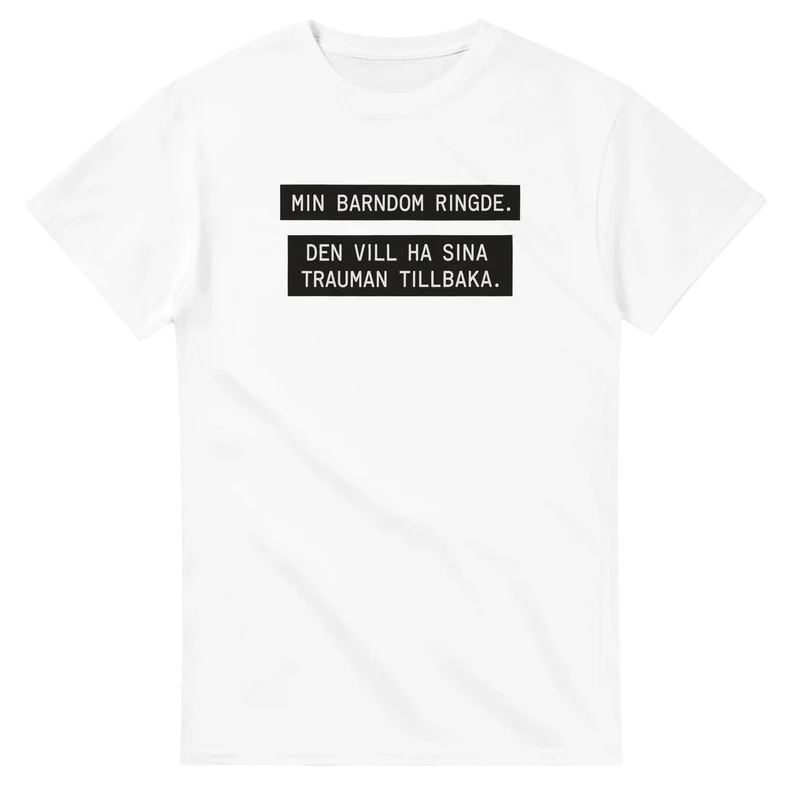 T-shirt - Min barndom